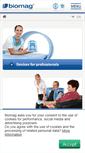 Mobile Screenshot of magnetic-therapy-biomag.com